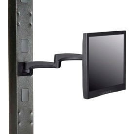 GoVets™ Fixed Height LED/LCD Monitor Wall Mount Arm with VESA Plate Black 945ABK436