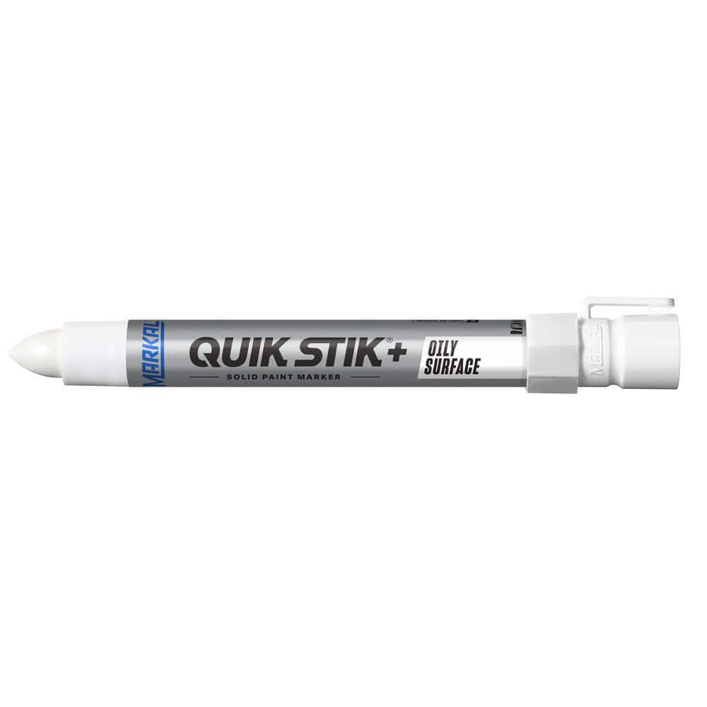 Solid paint marker that writes on oily and wet surfaces. MPN:28880