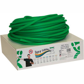 Sup-R Tubing™ Latex Free Exercise Tubing Green 100' Roll/Box 10-5863