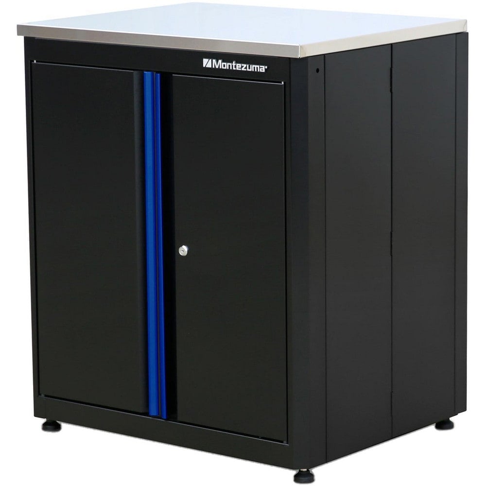 Storage Cabinets, Cabinet Material: Steel , Width (Inch): 30-1/2in , Depth (Inch): 24in , Cabinet Door Style: Double Hinged , Height (Inch): 34-3/4in  MPN:BKMG30242BC