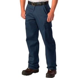 Big Bill 6 Pocket Cargo Pants Heavy-Duty Twill 52W x Unhemmed Navy 3239/OS-UN-NAY-52