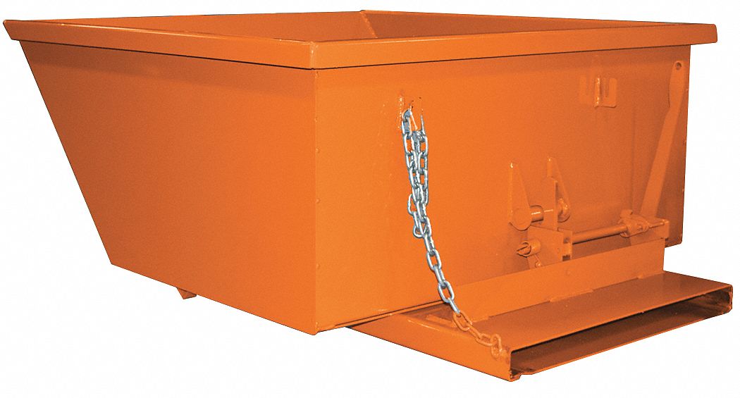 Self-Dumping Hopper 27.0 cu ft Cap. MPN:10077LPOrange