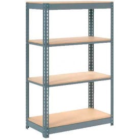 GoVets 4 Shelf Heavy Duty Boltless Shelving Starter 36