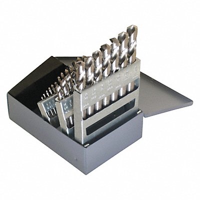 Screw Machine Drill Bit Set 29pc HSS MPN:C00980