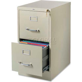 Lorell® 2-Drawer Commercial-Grade Vertical File Cabinet 15