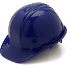 Blue Cap Style 4 Point Ratchet Suspension Hard Hat - Pkg Qty 16 HP14160