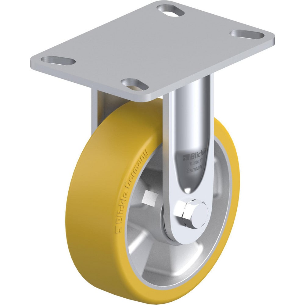 Top Plate Casters, Mount Type: Plate , Number of Wheels: 1.000 , Wheel Diameter (Inch): 6 , Wheel Material: Synthetic , Wheel Width (Inch): 2  MPN:910093