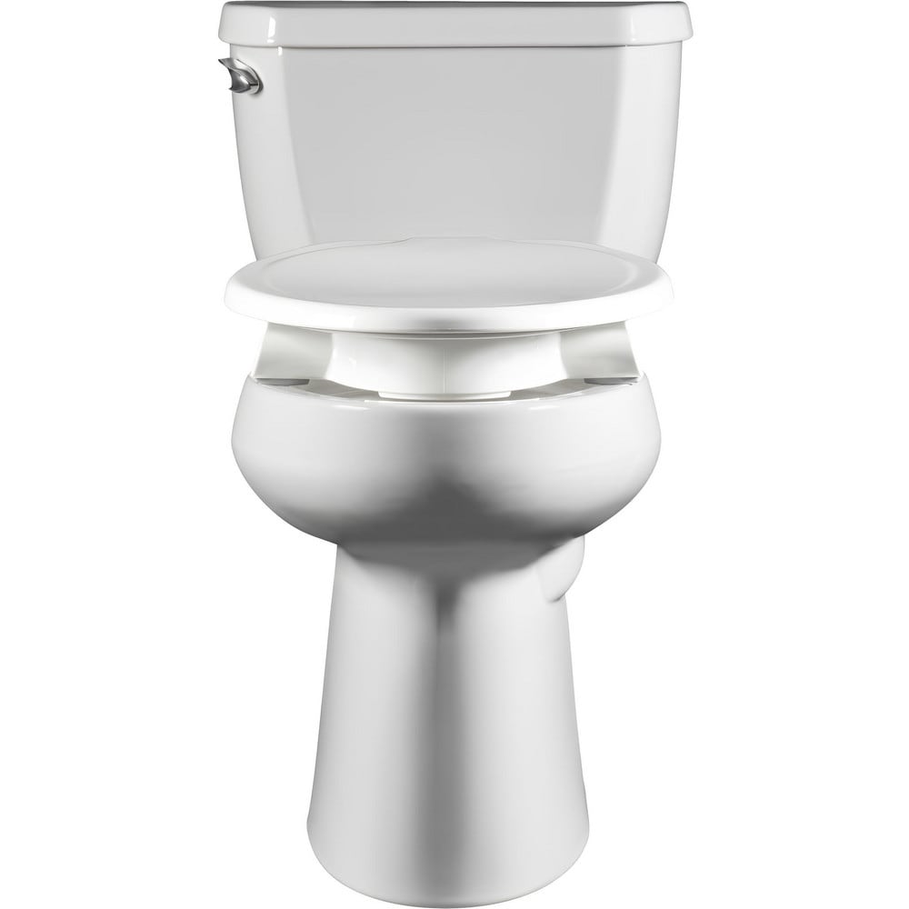 Toilet Seats, Type: Lift, Closed , Style: Elongated , Material: Plastic , Color: White , Outside Width: 16.125in (Inch) MPN:E85320TSS 000