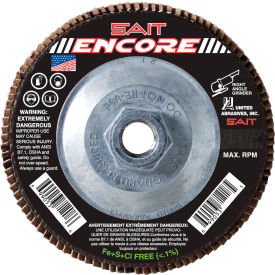 United Abrasives - Sait 71215 Encore Flap Disc T27 Encore 4-1/2