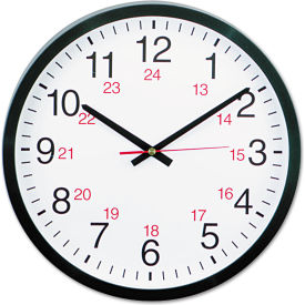 Universal® 24-Hour Round Wall Clock 12.63