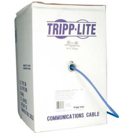 Tripp Lite N222-01K-BL 1000ft Cat6 550MHz Gigabit Bulk Solid PVC Cable Blue 1000' Non-Plenum N222-01K-BL