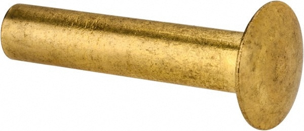 #8-32 Thread Barrel, Brass Sex Bolt & Binding Post MPN:IEH4316-BR