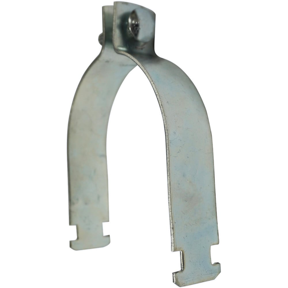 Framing Channel & Strut Mounted Clamps, Clamp Type: Pipe Clamp , Material: Carbon Steel , Pipe Size: 1/2 , Color: Silver , Finish Coating: Electrogalvanized  MPN:EGSP9 21