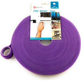 VELCRO® Brand One-Wrap® Hook & Loop Tape Fasteners Purple 1