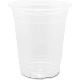 Karat® PET Plastic Cups 12 oz. Capacity 92 mm Rim Dia. Clear 1000/Carton C-KC12-S