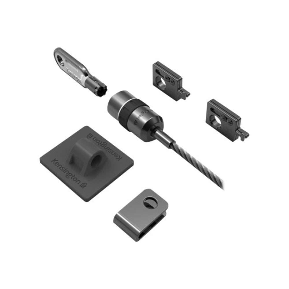 Kensington Desktop and Peripherals Locking Kit - Supervisor Keyed System - System security kit - 8 ft (Min Order Qty 2) MPN:K64617