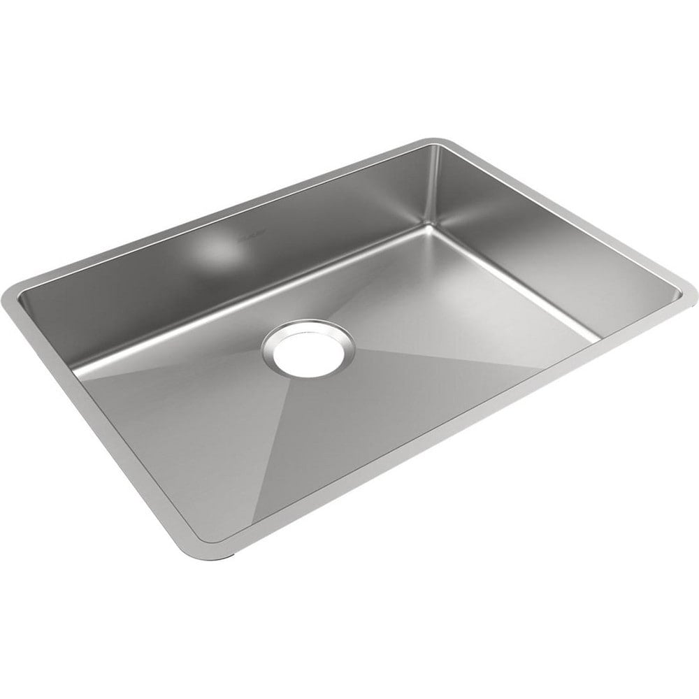 Sinks, Type: Undermount , Mounting Location: Countertop , Number Of Bowls: 1 , Material: Stainless Steel , Faucet Included: No  MPN:ECTRUAD241755