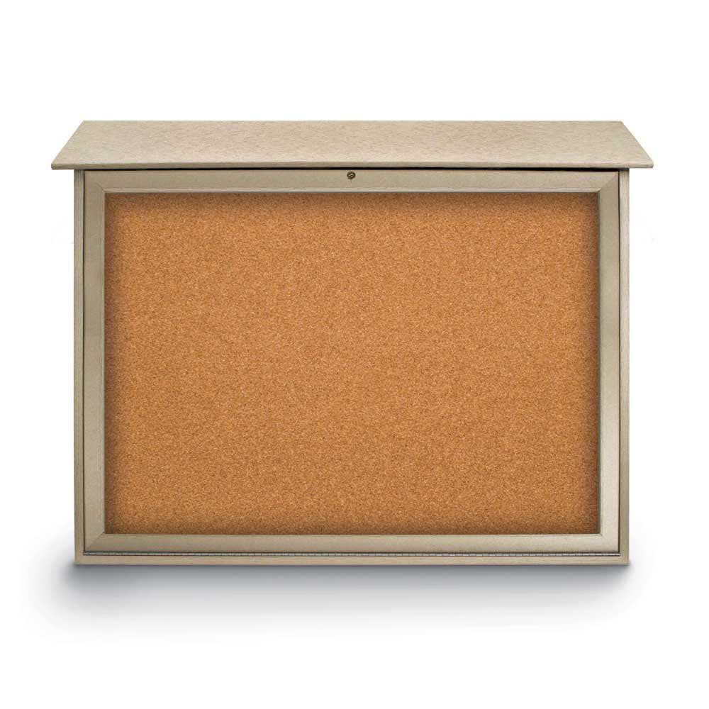 Enclosed Cork Bulletin Board: 45