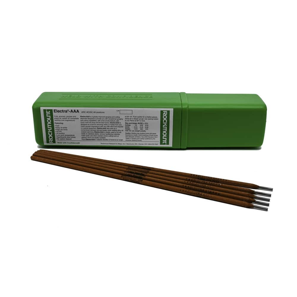 Arc Welding Rods & Electrodes, Type: Electra AAA Maintenance Welding Electrode , Rod Shape: Round , Length (Inch): 14in  MPN:2185-5