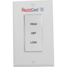 QuietCool Hi/Low/Off Rocker Switch & Plate IT-35000 IT-35000