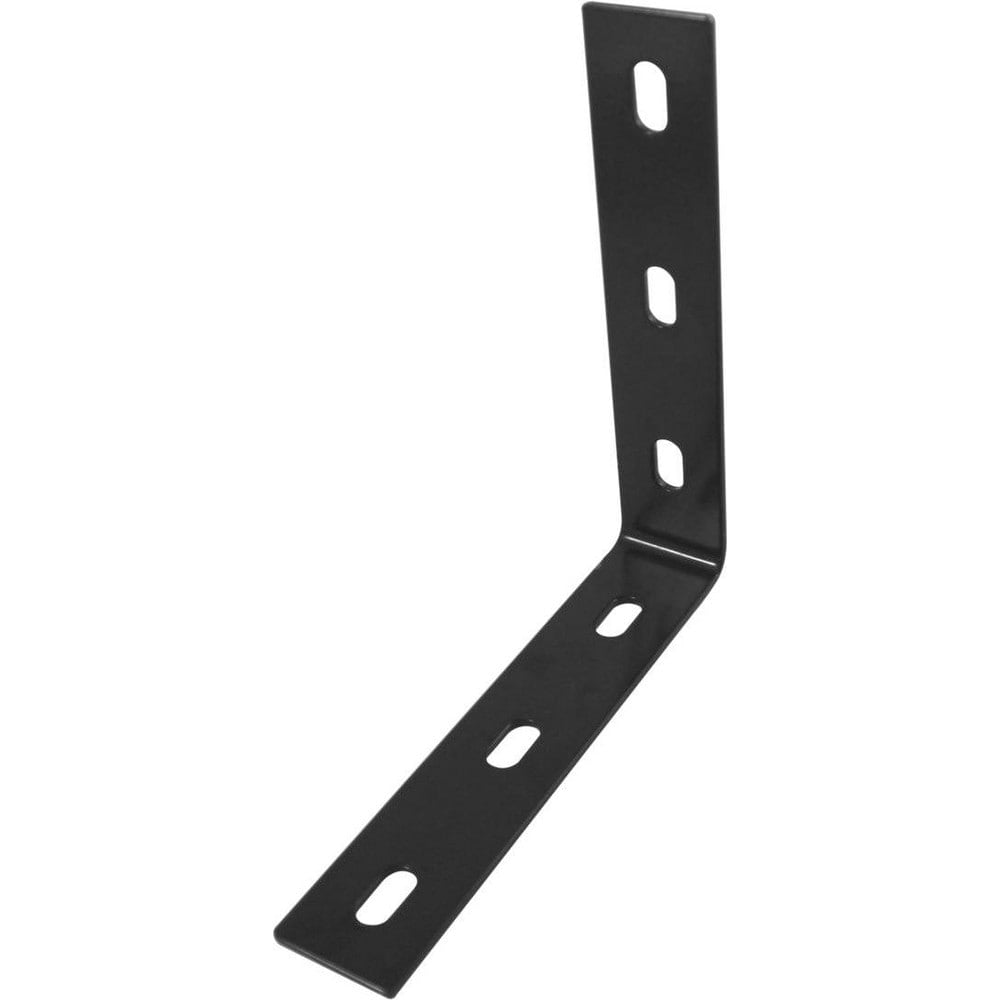 Braces, Brace Type: Corner Brace , Length (Inch): 8.25 , Material: Steel , Width (Inch): 2 , Finish/Coating: Black  MPN:977FB80BC