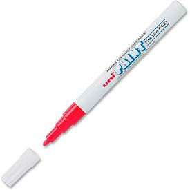 Sanford® Uni Paint Marker Oil-Based Fine Red Ink 63702