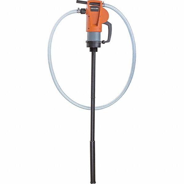 Lever Hand Pump: 1 PINT/STROKE, Oil & Water Based Lubrication, Polypropylene, Nitrile Butadiene Rubber & Steel MPN:PLP/50H