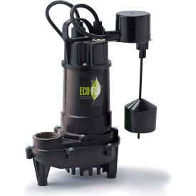 Eco-Flo ECD33V Submersible Sump Pump Cast Iron 1/3 HP 3300 GPH ECD33V