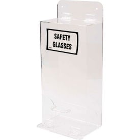 Brady® MVSDL Deluxe Safety Glasses Holder With Lid Acrylic 8