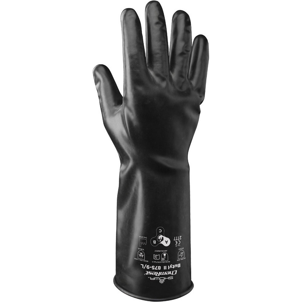 Chemical Resistant Gloves, Glove Type: General Purpose Chemical-Resistant , Material: Butyl , Size: Small , Numeric Size: 7 , Coating Material: Butyl  MPN:875-07