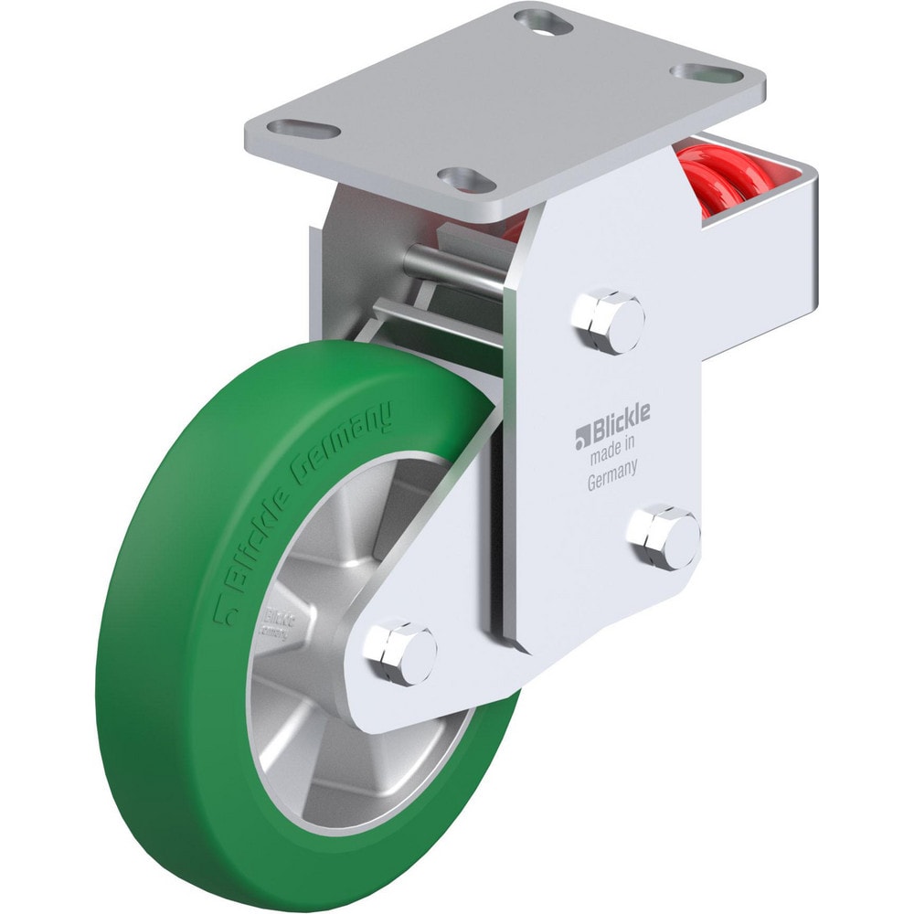 Top Plate Casters, Mount Type: Plate , Number of Wheels: 1.000 , Wheel Diameter (Inch): 6 , Wheel Material: Polyurethane , Wheel Width (Inch): 2  MPN:913578