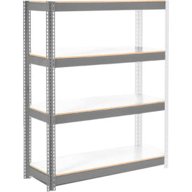 GoVets 4 Shelf Extra Heavy Duty Boltless Shelving Add On 36