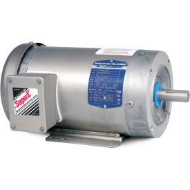 Baldor-Reliance Washdown Motor CESWDM3559T 3 PH 3 HP 3475 RPM 208-230/460 V TEFC 145TC FR CESWDM3559T