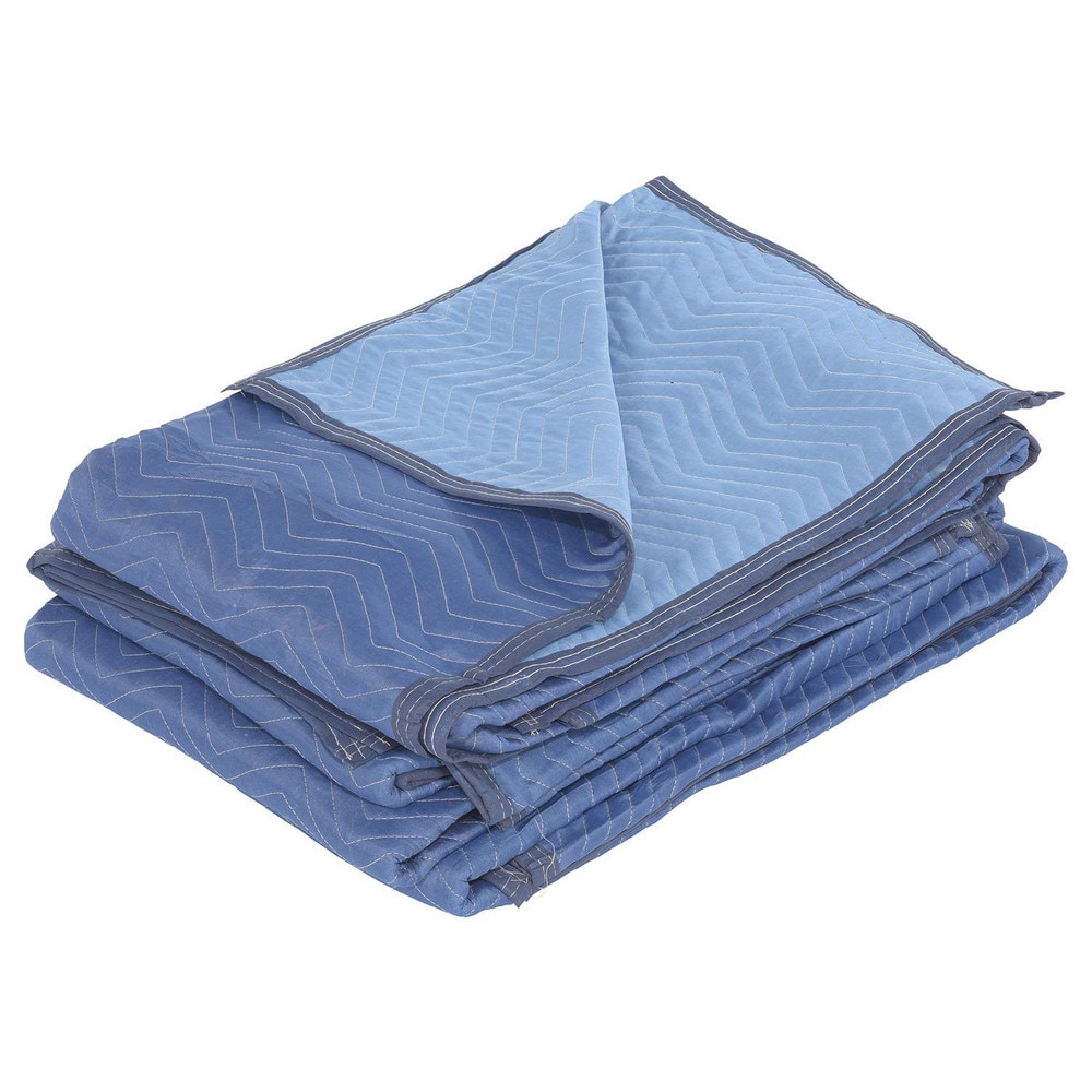 Tarps & Dust Covers, Material: Cotton, Polyester , Shape: Rectangle , Width (Inch): 72 , Thickness (mil): 1 , Color: Blue  MPN:QPC-7280-UP-4PK