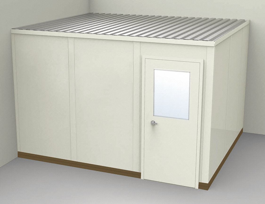 Modular In-Plant Office 10 ftx8 ftx12 ft MPN:GS1012-2