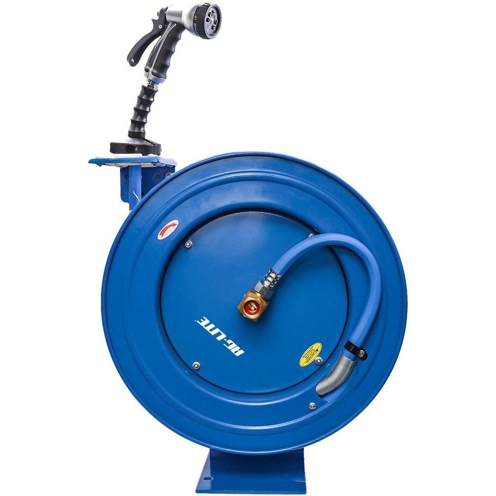 Hose Reels, Drive Type: Auto-Retractable , Reel Type: Open , Hose Length (Feet): 50.00 , Hose Inside Diameter (Inch): 3/4 , Application: Multi-Purpose MPN:BSWR3450