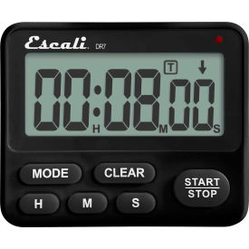 Escali Digital Timer Extra Loud Black DR7