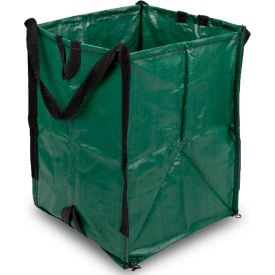 Reusable All-Purpose Bulk Bags - Open Top Flat Bottom 1000 Lbs Coated PP 20 x 20 x 28 - Pack Of 5 GL202028GRN-5