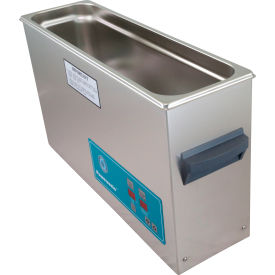 Ultrasonic Table Top Part Cleaning System - Digital Timer/Heat 2.5 Gal 45 kHz 230V 1200PH045-2