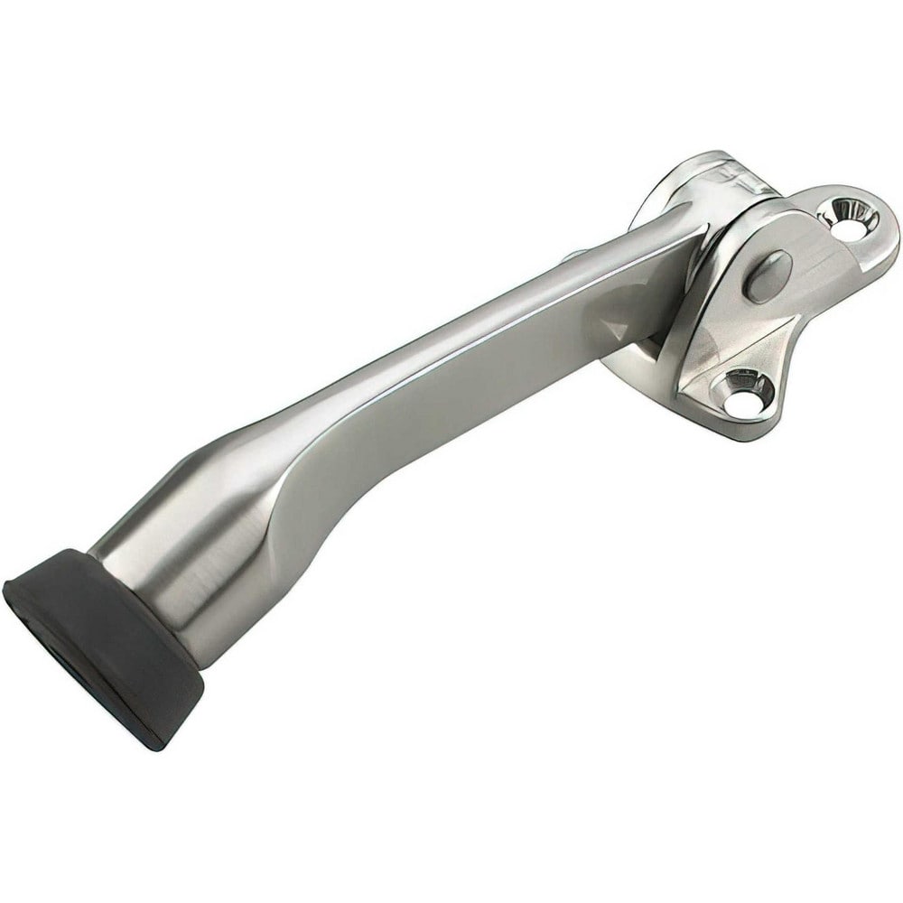 Stops, Type: Kickdown Door Stop , Finish/Coating: Brushed Nickel , Stop Material: Metal  MPN:68NBR