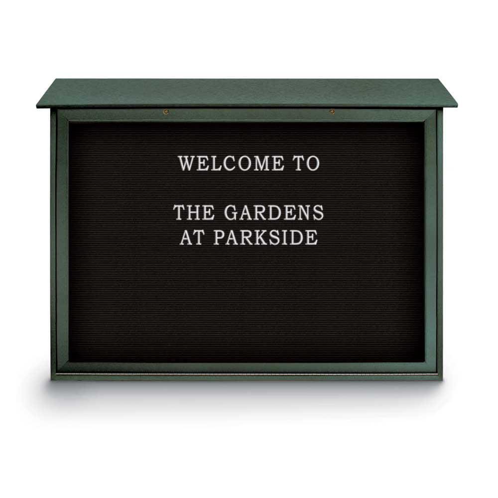 Enclosed Letter Board: 52