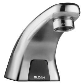 Sloan® EBF615 Sensor Activated Brass Faucet Below Deck Manual ADA Compliant 0.5 GPM Chrome 3315155BT