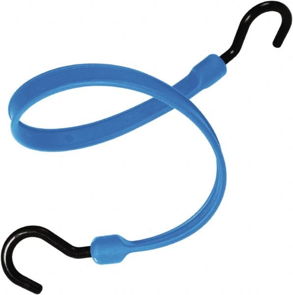 Heavy-Duty Bungee Strap Tie Down: Overmolded Nylon Hook, Non-Load Rated MPN:MBBS36NBL