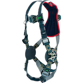 Honeywell Miller® Revolution Arc-Rated Safety Harness w/ Back D-Ring Quick Connect S/M Black RKNAR-QC/S/MBK