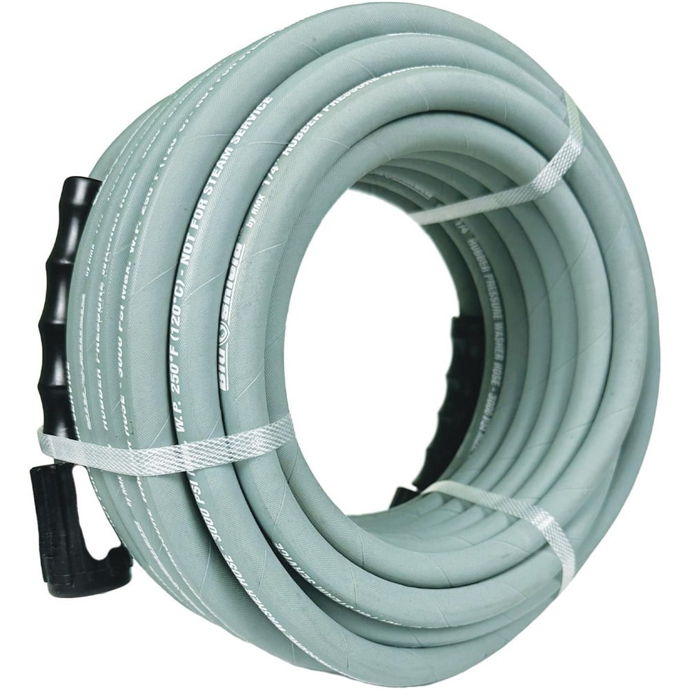 High Temperature & High Pressure Hose, Hose Length: 100ft , Hose Inside Diameter: 0.25in , Hose Outside Diameter: 15mm , Hose Material: Rubber  MPN:PW14100-NM