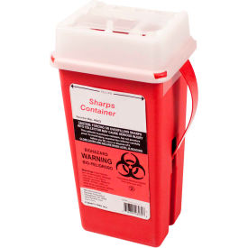 First Voice™ 2 Quart Sharps Container with OSHA Compliant Blood Borne Pathogen Training 1 Set TS-4623-10TRA1800