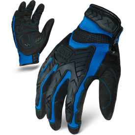 Ironclad® EXO2-MIGB-04-L Motor Impact Gloves Black/Blue 1 Pair L EXO2-MIGB-04-L