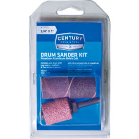 Century Drill Drum Sander 4pc Kit 1'' x 3/4