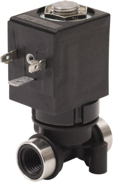 Solenoid Valve: 2-Way & 2-Position, 1/4