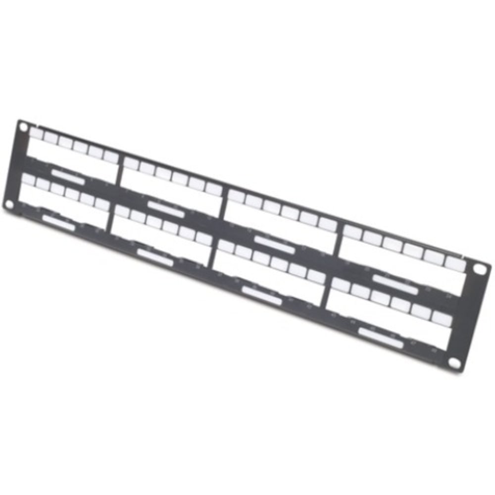 APC Data Distribution 2U Panel - Patch panel housing - 2U - for P/N: SMTL1000RMI2UC, SMX1000C, SMX1500RM2UC, SMX1500RM2UCNC, SMX750C, SMX750CNC (Min Order Qty 2) MPN:AR8452